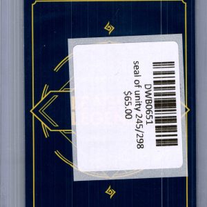 Seal of Unity 245/298, Riftbound Singles Riftbound trading card - alternate view