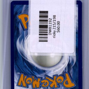 Riolu 215/198, Scarlet Violet Pokemon card - alternate view