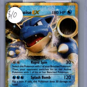 blastoise ex 21/108 Pokemon card