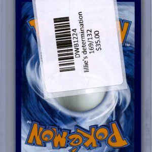 Lillie's Determination 169/132, Mega Evolution Pokemon card - alternate view