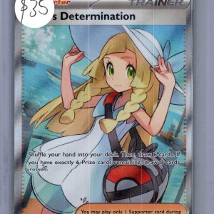 Lillie's Determination 169/132, Mega Evolution Pokemon card