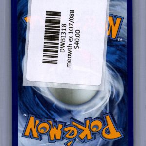 Meowth EX 107/088, Perfect Order Pokemon card - alternate view