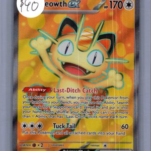Meowth EX 107/088, Perfect Order Pokemon card
