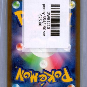 Penny 354/190 SAR, Japanese Singles Pokemon card - alternate view