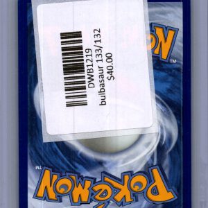 Bulbasaur 133/132, Mega Evolution Pokemon card - alternate view