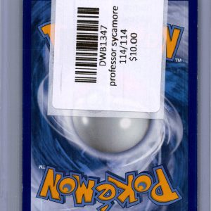 Professor Sycamore 114/114, Steam Siege Pokemon card - alternate view