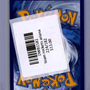 Team Rocket's Ariana 224/182, Destined Rivals Pokemon card - alternate view