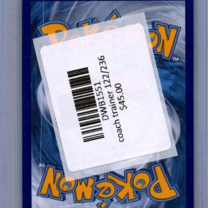 Coach Trainer 233/236, Unified Minds Pokemon card - alternate view