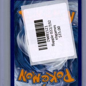 flapple 022/192 ebgames Pokemon card - alternate view