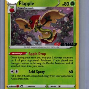 flapple 022/192 ebgames Pokemon card