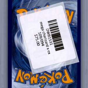 mega charizard x ex 109/094 Pokemon card - alternate view