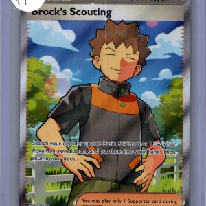Brock's Scouting 179/159, Journey Together Pokemon card