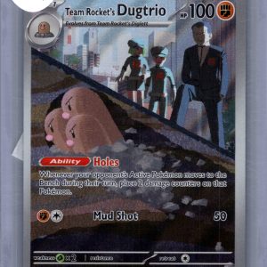 team rockets dugtrio 239/217 Pokemon card