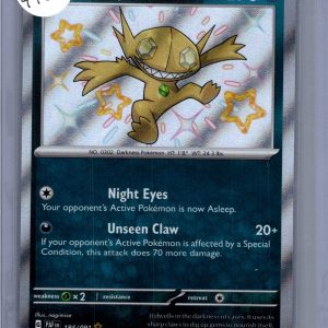 sableye 184/091 Pokemon card