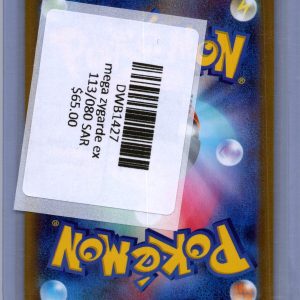 Mega Zygarde EX 113/080 SAR, Japanese Singles Pokemon card - alternate view