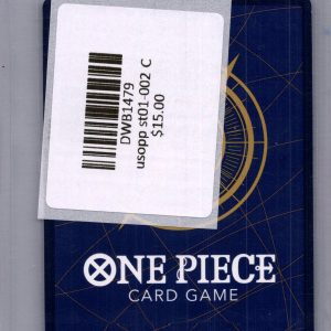 Usopp ST01-002 C, ST01 One Piece trading card - alternate view