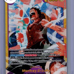 Monkey D Luffy EB02-061 SEC, One Piece Singles One Piece trading card