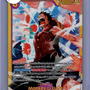Monkey D Luffy EB02-061 SEC, One Piece Singles One Piece trading card