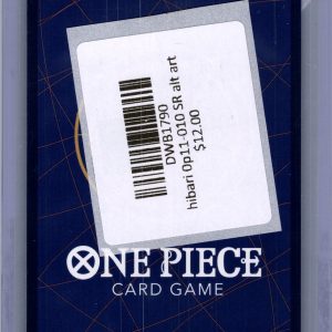 Hibari 0P11-010 SR alt art, One Piece Singles One Piece trading card - alternate view