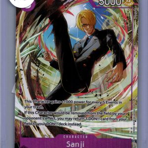 Sanji 0P12-070 R alt art, One Piece Singles One Piece trading card