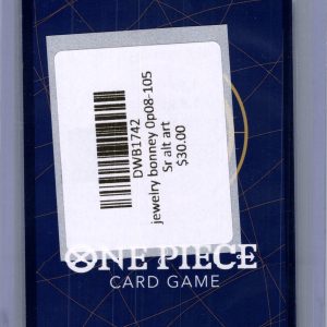 Jewelry Bonney 0P08-105 Sr alt art, One Piece Singles One Piece trading card - alternate view