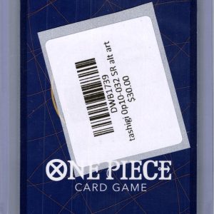 Tashigi 0P10-032 SR alt art, One Piece Singles One Piece trading card - alternate view