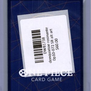 Donquixtoe Rosinante 0P10-072 SR alt art, One Piece Singles One Piece trading card - alternate view