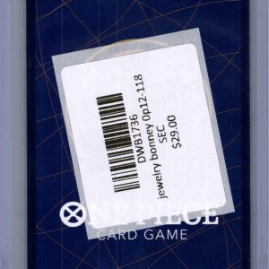 Jewelry Bonney OP12-118 SEC, One Piece Singles One Piece trading card - alternate view