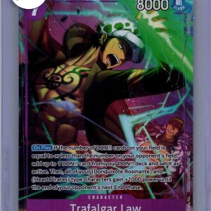 Trafalgar Law 0P12-073 SR alt art, One Piece Singles One Piece trading card