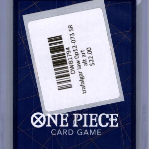Trafalgar Law 0P12-073 SR alt art, One Piece Singles One Piece trading card - alternate view