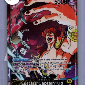 Eustass Captain Kid 0P10-099 L alt art, One Piece Singles One Piece trading card