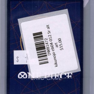 Kikunojo EB04-012 Sr alt art, One Piece Singles One Piece trading card - alternate view
