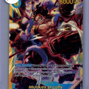 Monkey D Luffy 0P11-118 SEC, One Piece Singles One Piece trading card