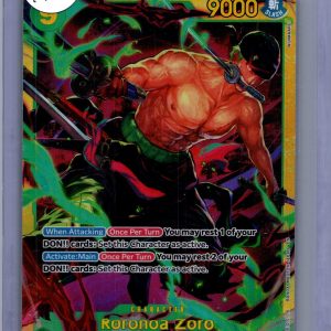 Roronoa Zoro 0P06-118 SEC, One Piece Singles One Piece trading card