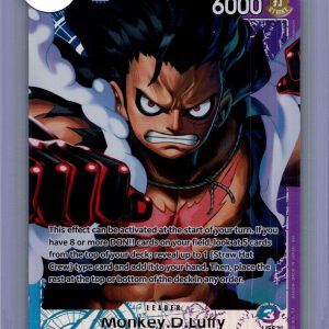 Monkey D Luffy 0P11-040 L alt art, One Piece Singles One Piece trading card