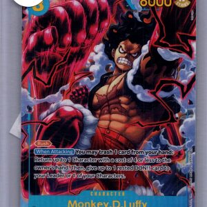 Monkey D Luffy 0p11-118 SEC alt art, One Piece Singles One Piece trading card
