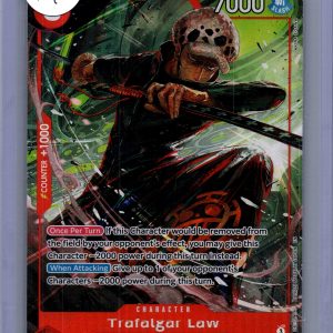 Trafalgar Law PRB02-002 SR alt art, One Piece Singles One Piece trading card