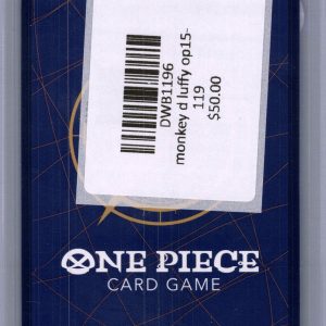 Monkey D Luffy OP15-119, One Piece Singles One Piece trading card - alternate view
