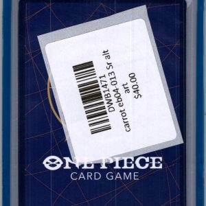 Carrot EB04-013 Sr alt art, One Piece Singles One Piece trading card - alternate view