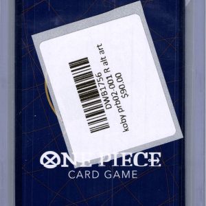 Koby PRB02-001 R alt art, One Piece Singles One Piece trading card - alternate view