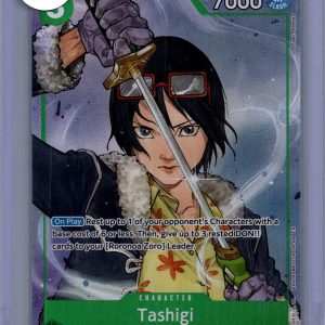 Tashigi OP12-031 R alt art, One Piece Singles One Piece trading card