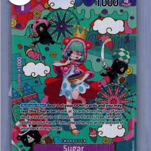 Sugar OP10-065 SP, One Piece Singles One Piece trading card