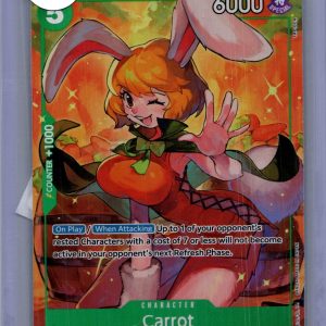 Carrot OP08-023 SR alt art, One Piece Singles One Piece trading card