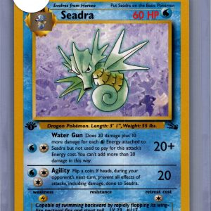 seadra 42/62 first edition Pokemon card