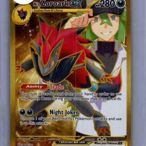 N Zoroark EX 189/159, Journey Together Pokemon card