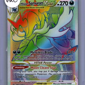 Samurott Vstar 197/189, Astral Radiance Pokemon card