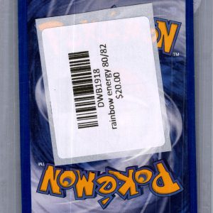 Rainbow Energy 80/82, Vintage Singles Pokemon card - alternate view
