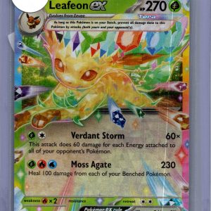 leafeon ex 006/131 Pokemon card