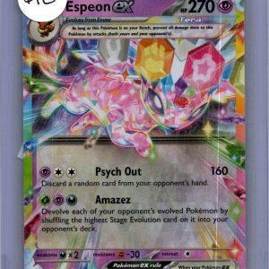 espeon ex 34/131 Pokemon card