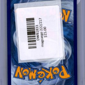 magcargo 222/217 Pokemon card - alternate view